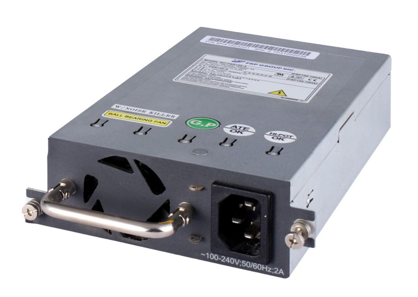 Hewlett Packard Enterprise JD362B-RFB Power Supply – 150W AC, Black
