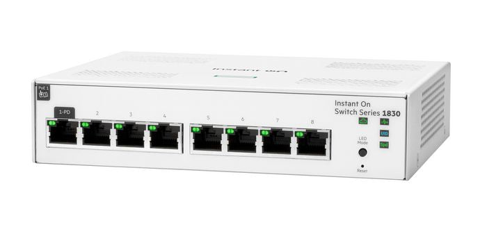 Hewlett Packard Enterprise JL810A Network Switch – 8-Port Gigabit Managed L2