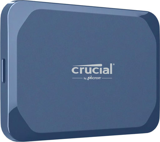 Crucial CT2000X10SSD9 2TB External SSD – USB-C, USB 3.2 Gen 2x2, IP65, Blue