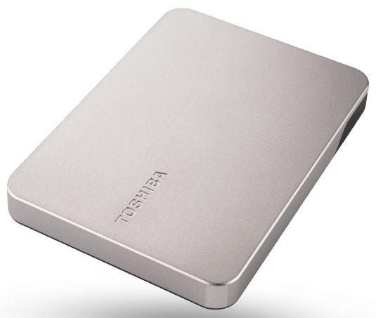 Toshiba HDTX220ESCAA 2TB External Hard Drive – 2.5" USB 3.2 Gen 1 Silver