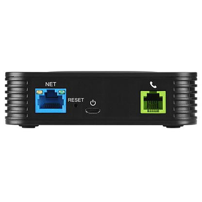 Grandstream HT801V2 ATA – 1-Port FXS, RJ45, Compact VoIP Adapter