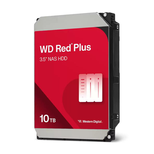 Western Digital WD100EFGX 3.5" 10TB NAS Internal Hard Drive – 7200RPM SATA III