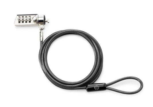 HP T0Y15AA Cable Lock – Notebook Security Accessory