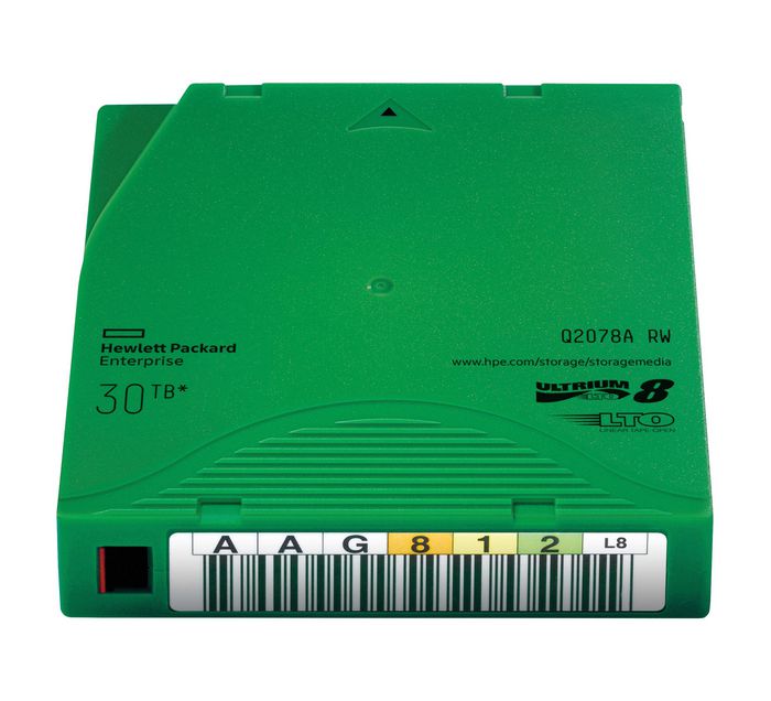 Hewlett Packard Enterprise Q2078A LTO-8 Ultrium 30TB RW Data Cartridge