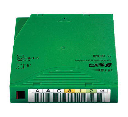 Hewlett Packard Enterprise Q2078A LTO-8 Ultrium 30TB RW Data Cartridge