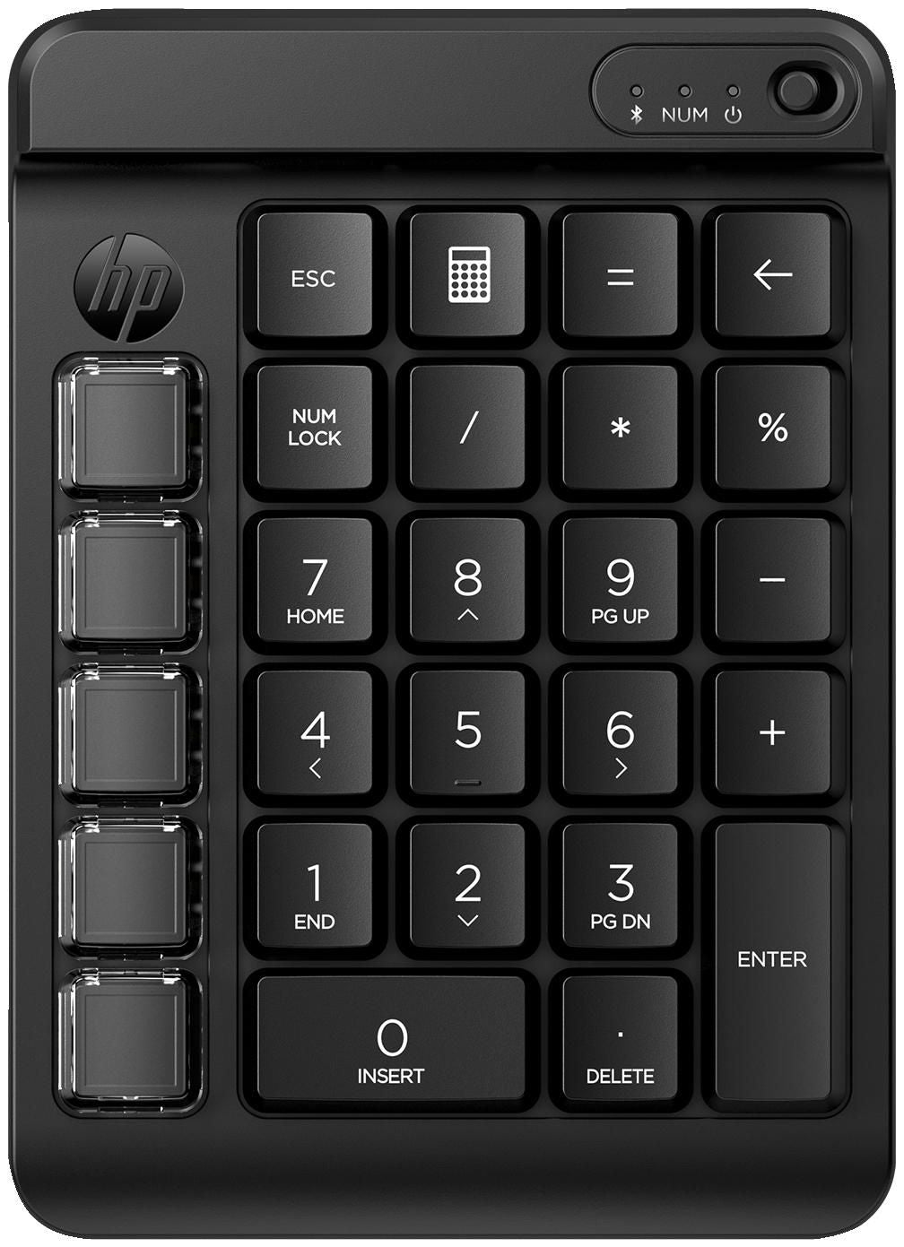 HP 7N7C3AA#ABB Programmable Wireless Keypad – Mechanical, Bluetooth, Black