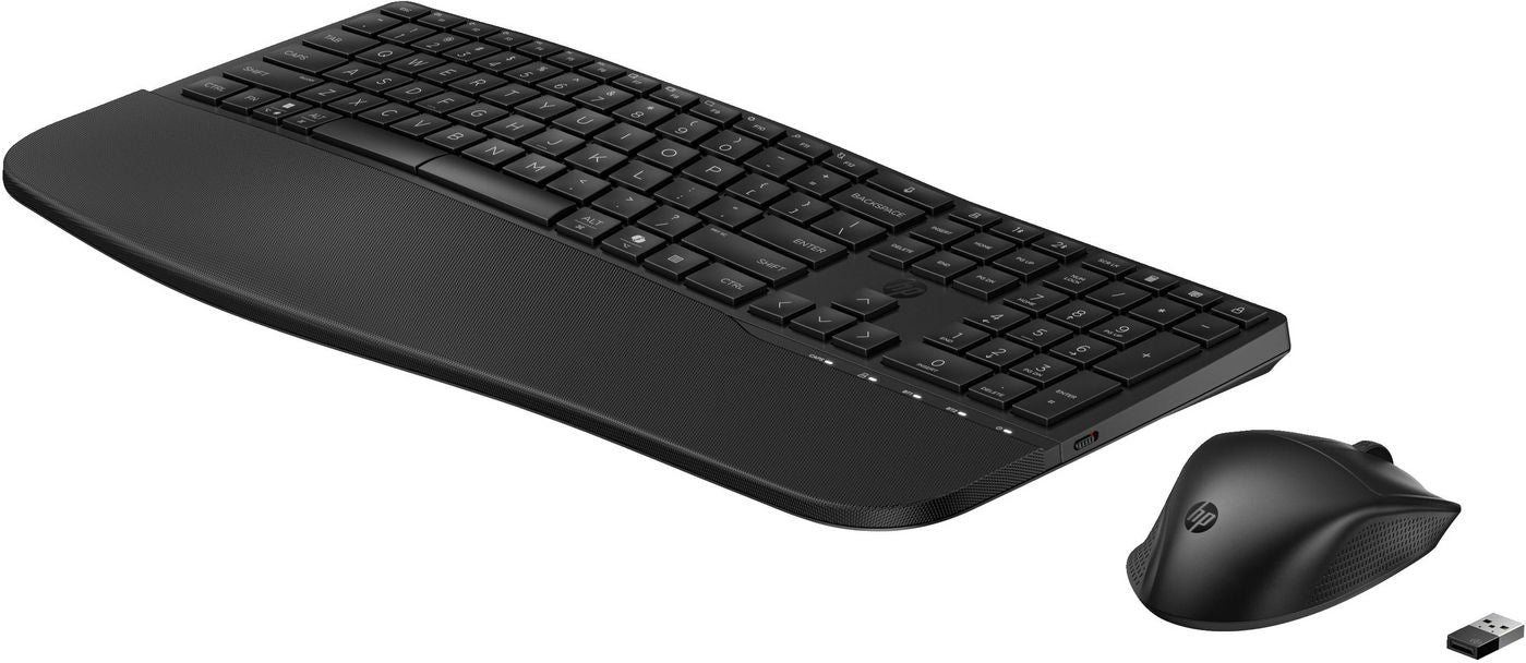 HP 8T6L7UT#ABB Keyboard – Wired USB, UK Layout, Durable Office Keyboard