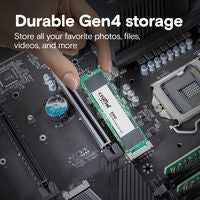 Crucial CT2000E100SSD8 2TB M.2 NVMe PCIe Gen4 Internal SSD – 4500/5000MB/s