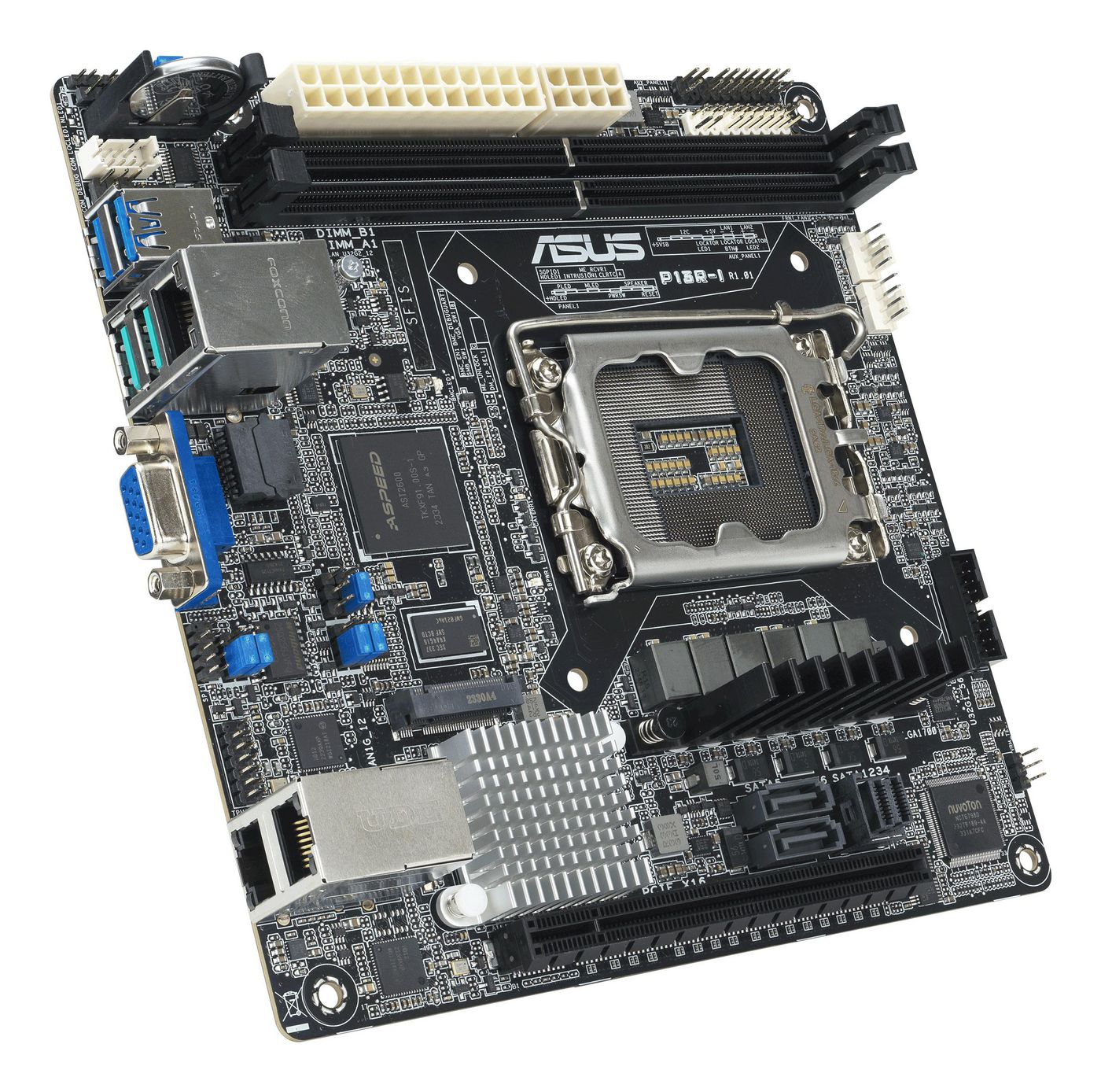 Asus 90SB0CR0-M0UAY0 Mini ITX Server Motherboard – Intel C262, DDR5 ECC, Dual LAN