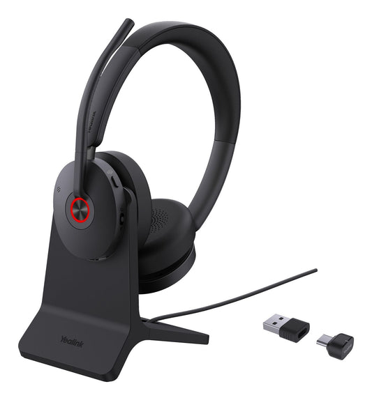 Yealink 1208682 BH74 Wireless Headset – Bluetooth 5.3, ANC, USB-C/A, Black