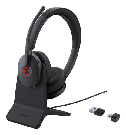 Yealink 1208684 BH74 Wireless Headset – Bluetooth 5.3, ANC, USB-C/A, Black
