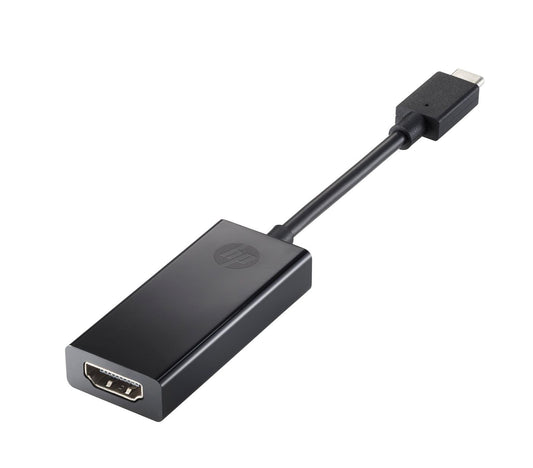 HP 1WC36AA USB-C to HDMI 2.0 Adapter – Black, Compact Design
