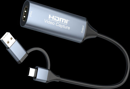 MicroConnect MC-GEN-CH-V2 USB Graphics Adapter – HDMI Video Capture, 4K Input, 1080P Output