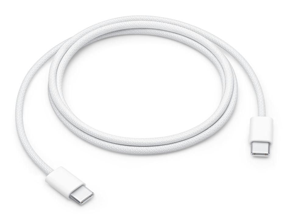 Apple MW493ZM/A USB-C Cable – 1m White USB-C to USB-C 60W