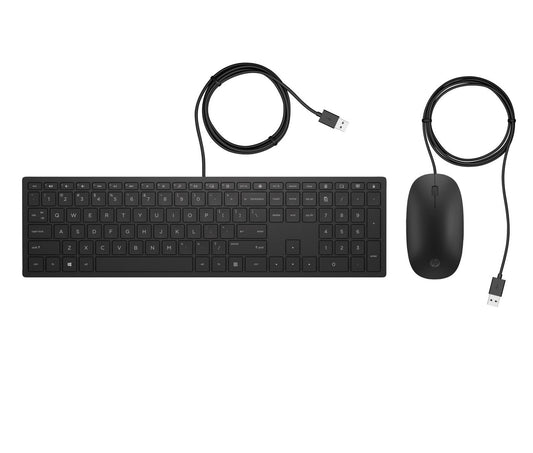 HP 4CE97AA#UUZ Keyboard – Wired USB Full-Size UK Layout