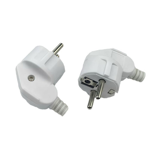 MicroConnect MC-GRUA-W Angled Schuko Power Plug 16A 250V White