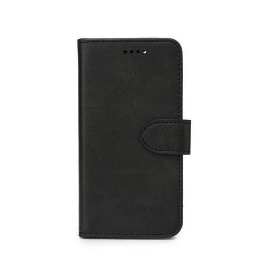 eSTUFF ES67110008-BULK Wallet Case – Black PU Leather Mobile Phone Case 6.1"