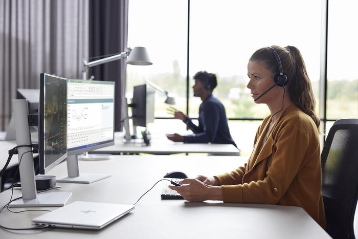 HP 783Q2AA EncorePro 510 Monaural Wired Headset with Boom Microphone