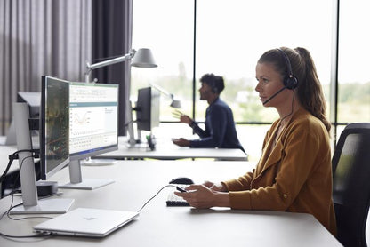 HP 783Q2AA EncorePro 510 Monaural Wired Headset with Boom Microphone