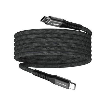 Verbatim 31863 USB-C to USB-C Magnetic Cable 100W 1.2m Black