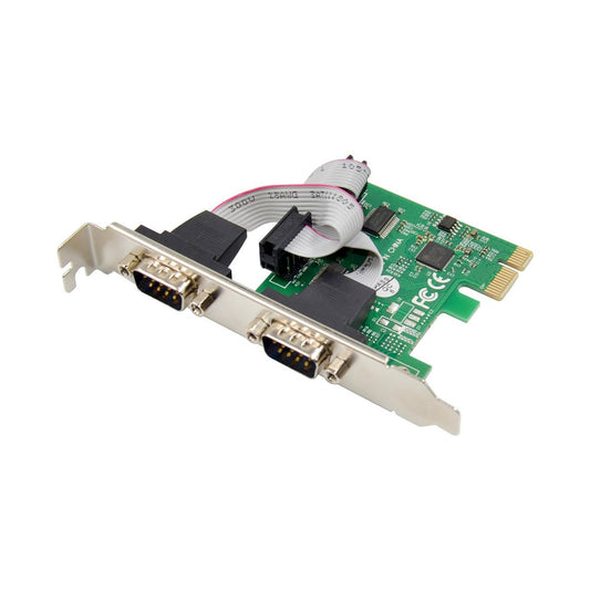MicroConnect MC-PCIE-MCS2S Interface Card – PCIe Serial Adapter 2-Port