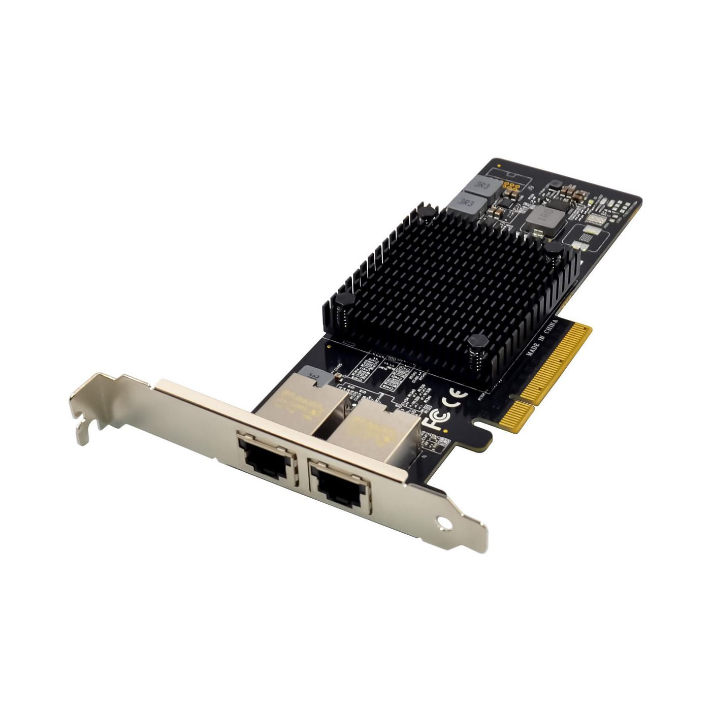 MicroConnect MC-PCIE-X550-X8 PCIe x8 Dual RJ45 10GbE Networking Card