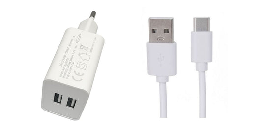 MicroConnect USB3.1CA1SETW Smart Device Charger – USB-C 2.4A White AC Indoor