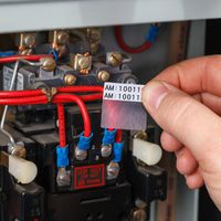 Brady BM-19-427 Self-Laminating Vinyl Printer Labels – 2500 Pack, White