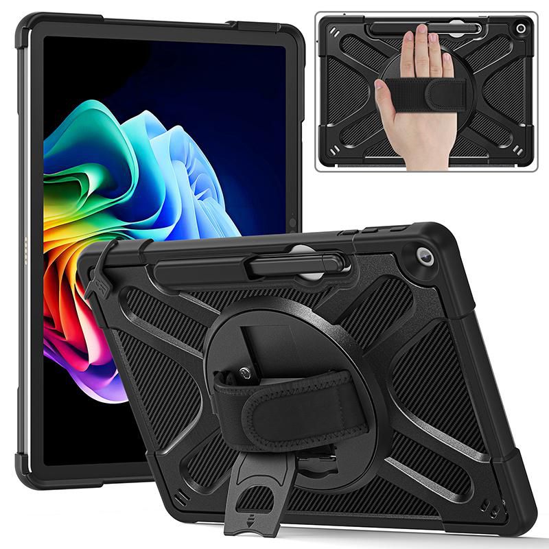 eSTUFF ES68290014-BULK Tablet Case – Rugged Black Protective Cover