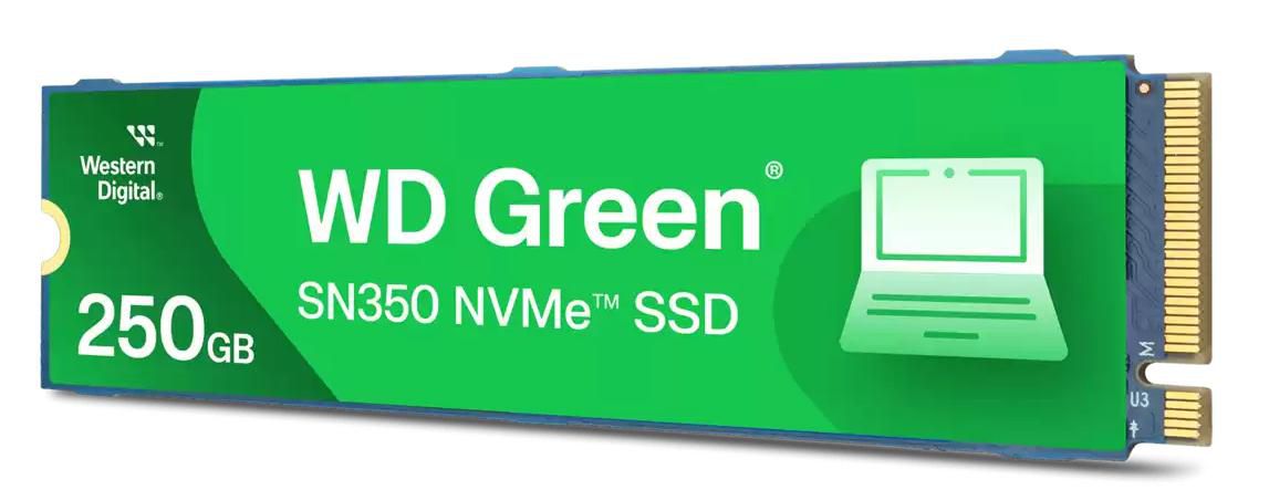 Western Digital WDS250G2G0C 250GB M.2 2280 NVMe PCIe Gen3 x4 SSD for PC