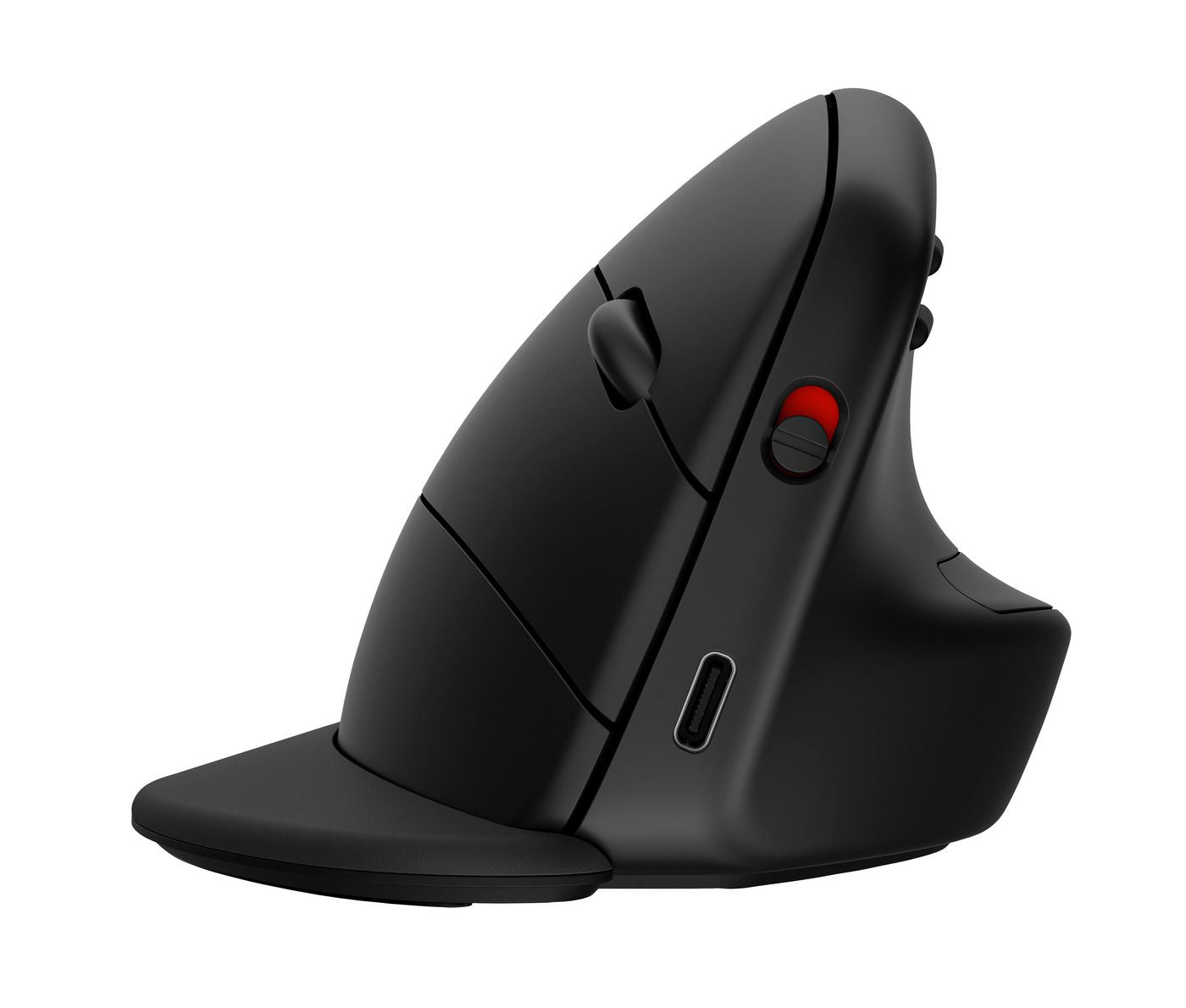 HP 6H1A4AA Ergonomic Wireless Mouse – Vertical, Rechargeable, 4000 DPI