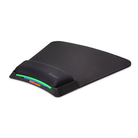Kensington K55793EU SmartFit Height Adjustable Mouse Pad with Gel Wrist Support – Black