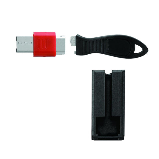 Kensington K67915WW USB Lock with Cable Guard Square – Security Device