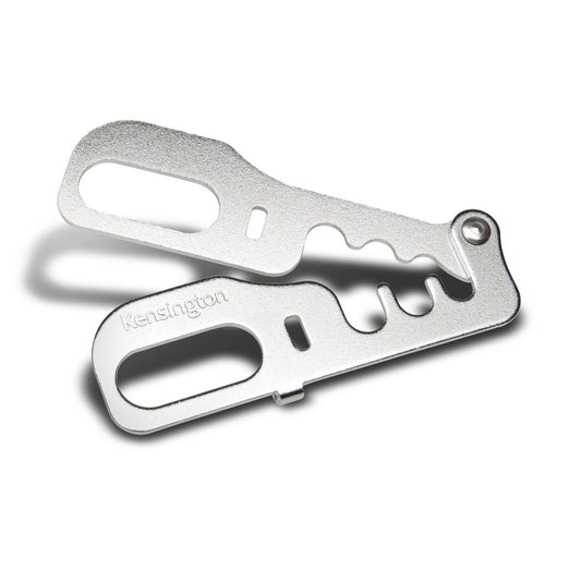 Kensington 64519US CableSaver Desk Mount Security Anchor – Metal Grey