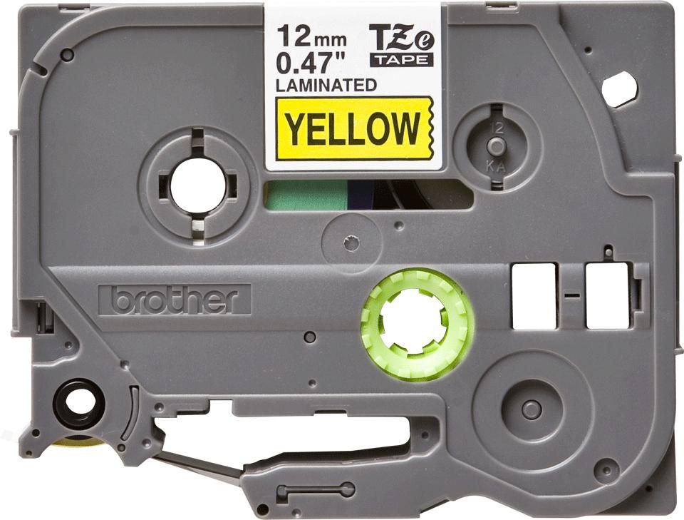 Brother TZE-631 Label Making Tape – Black on Yellow 12mm x 8m TZe