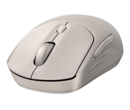 HP AZ7B6AA 400 Quiet Wireless Mouse – Ambidextrous, 6000 DPI, Beige