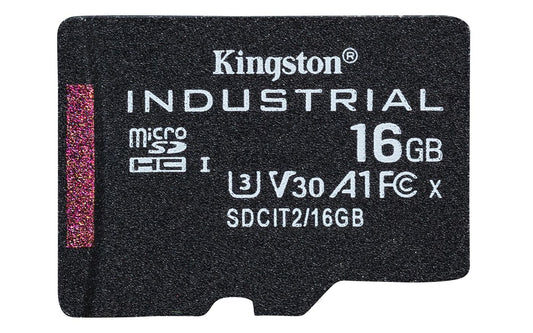 Kingston SDCIT2/16GBSP MicroSDHC Memory Card – 16GB Class 10 UHS-I U3 V30 A1