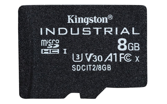Kingston SDCIT2/8GBSP Industrial microSDHC Card 8GB Class 10 UHS-I U3 V30