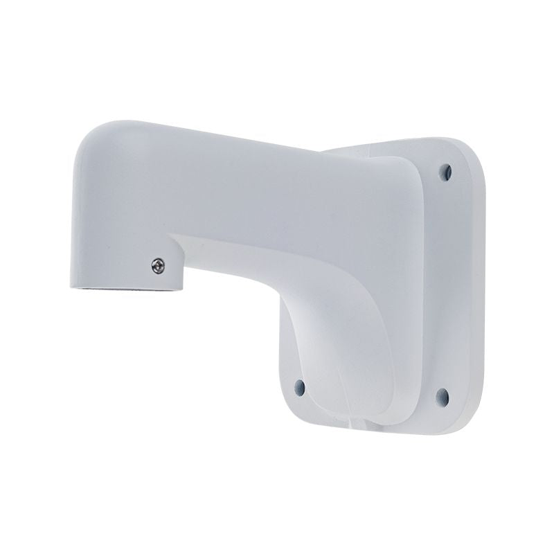 Ernitec 0070-11831 Security Camera Mount – White Goose Neck Wall Bracket