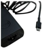Dell VH2W4 65W AC Adapter – 19.5V 3-Pin Type C with C6 Power Cord