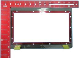 Dell 3XF4T Bezel – LCD Front Trim, RGB, Camera+Mic Support, Non-Touch