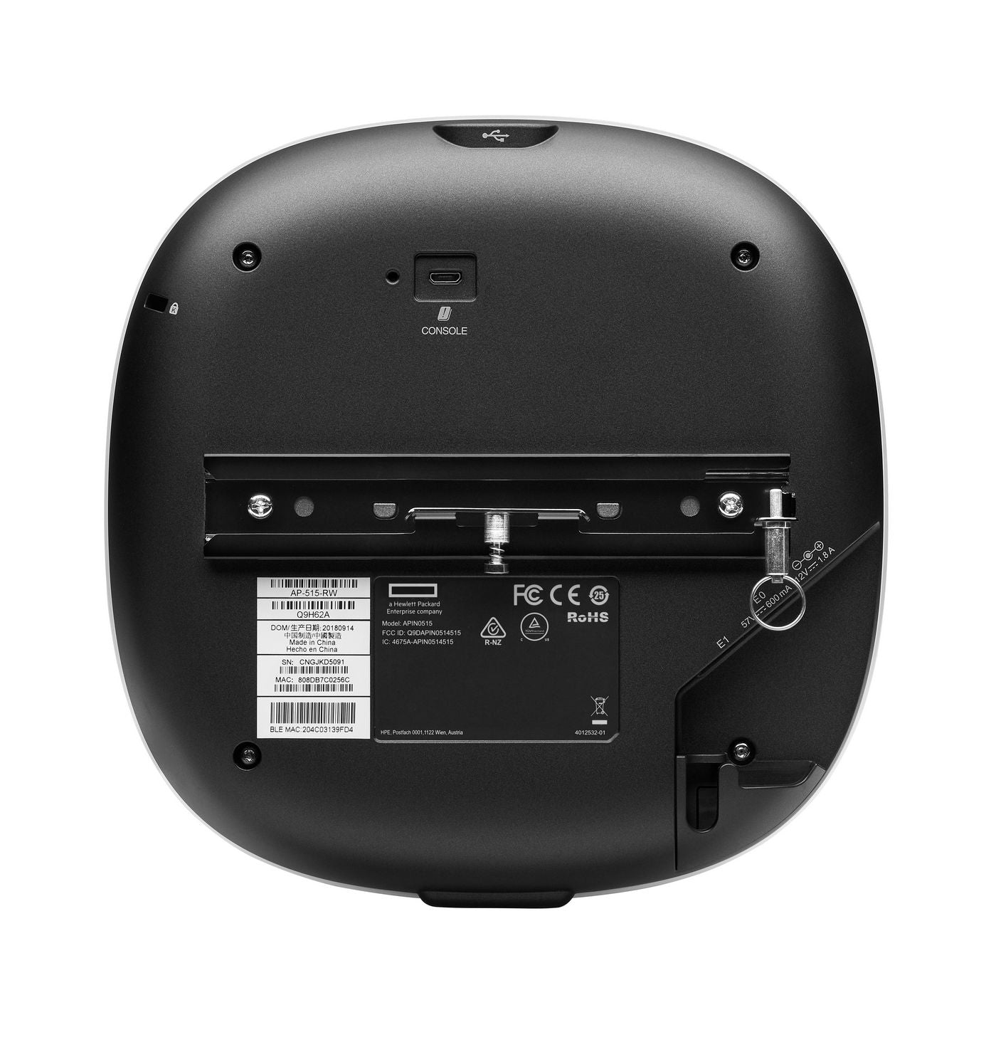 Hewlett Packard Enterprise Q9H62A-RFB Wireless Access Point – Dual Radio 802.11ax 5375Mbps