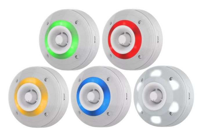 Axis 03105-001 D4100-VE Mk II Wired Siren – 110dB White Security Alarm