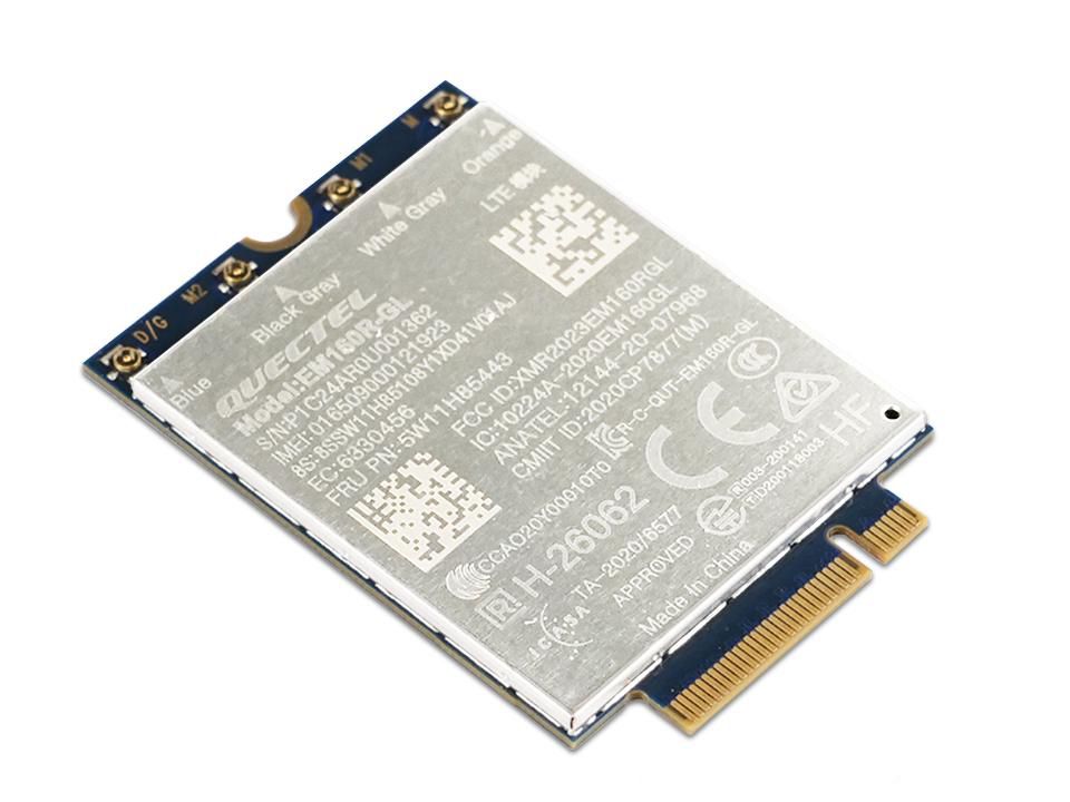 Lenovo 4XC1R04815 WWAN Card – 4G Cat 16 M.2 LTE-A Module
