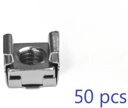Lanview LVR-M5-CAGENUTS-50PCS Cage Nut Set – 50pcs Rack Mounting Screws