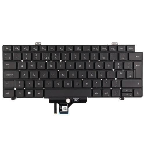 Dell NJGWK Keyboard – English-UK 80 Keys Backlit Windows 11