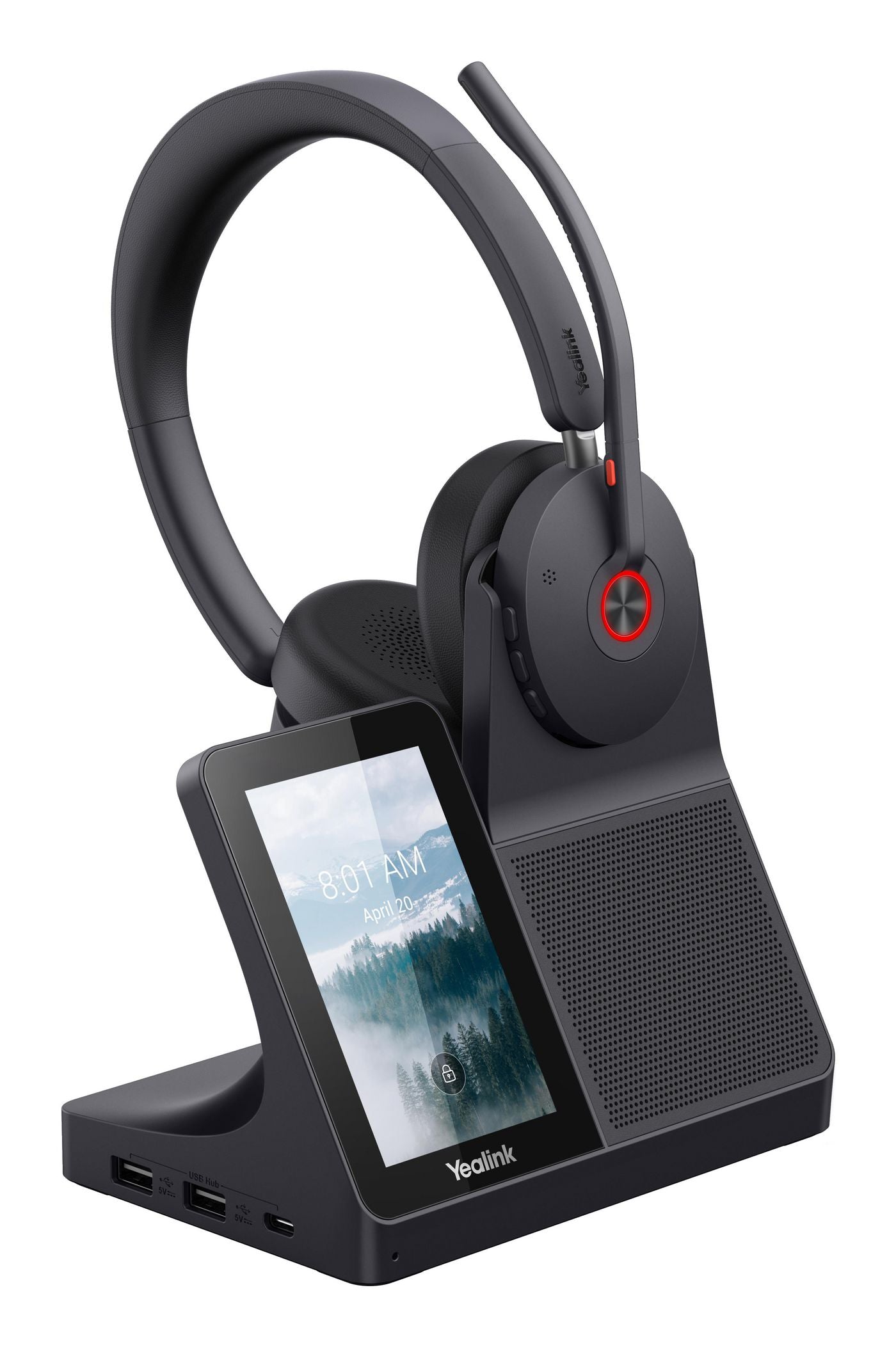 Yealink 1308146 Charging Stand – Black Desktop Accessory