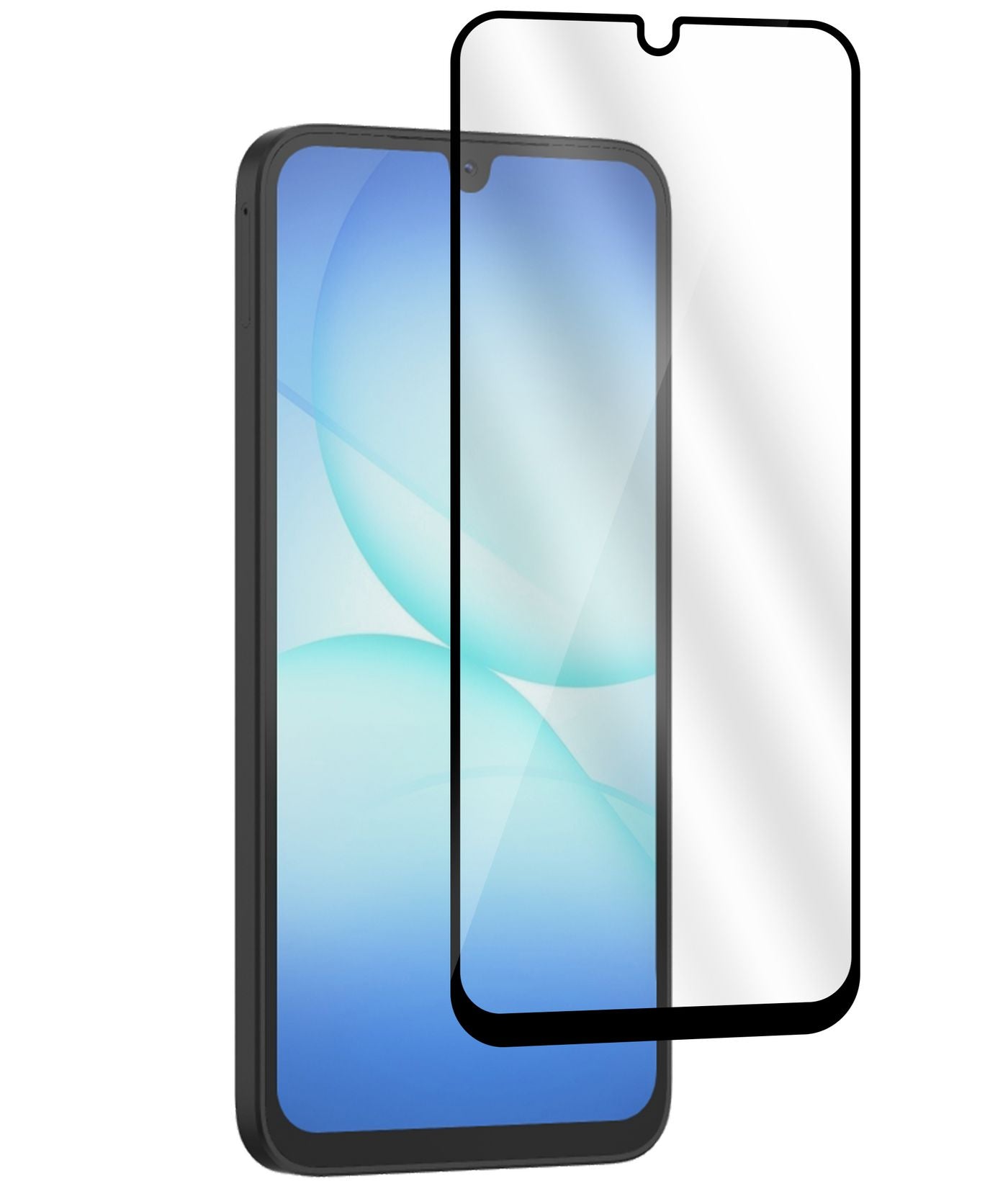 eSTUFF ES504123 Full Cover Tempered Glass Screen Protector – Titan Shield 9H