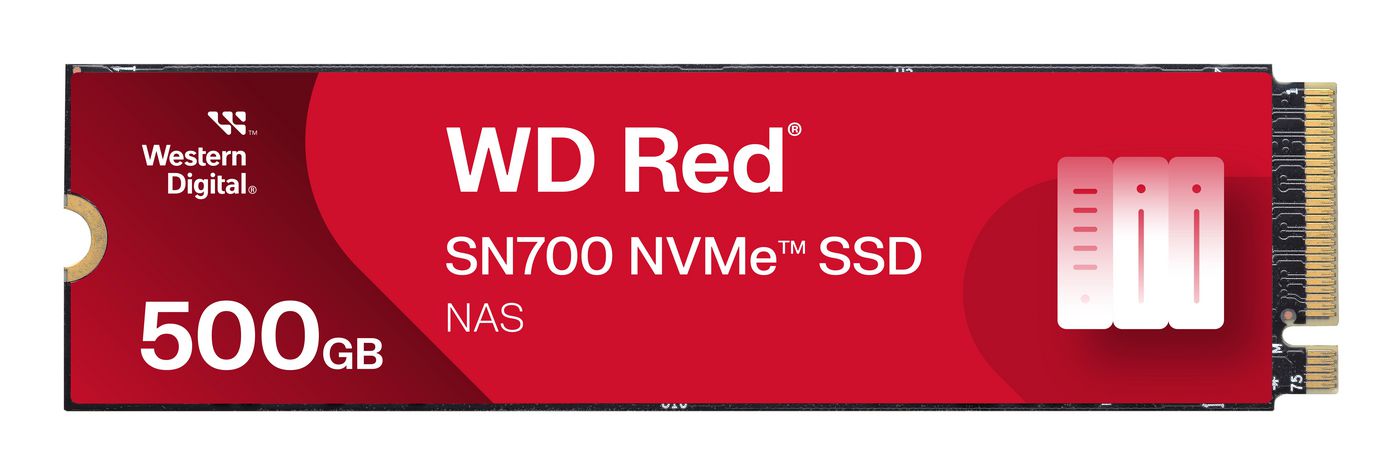 Western Digital WDS500G1R0C-68BDK0 500GB M.2 NVMe SSD for NAS – PCIe 3.0