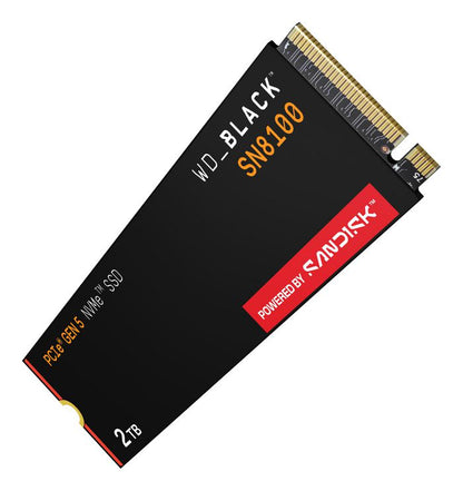 Western Digital WDS200T1X0M SN8100 NVMe SSD 2TB M.2 PCIe Gen5